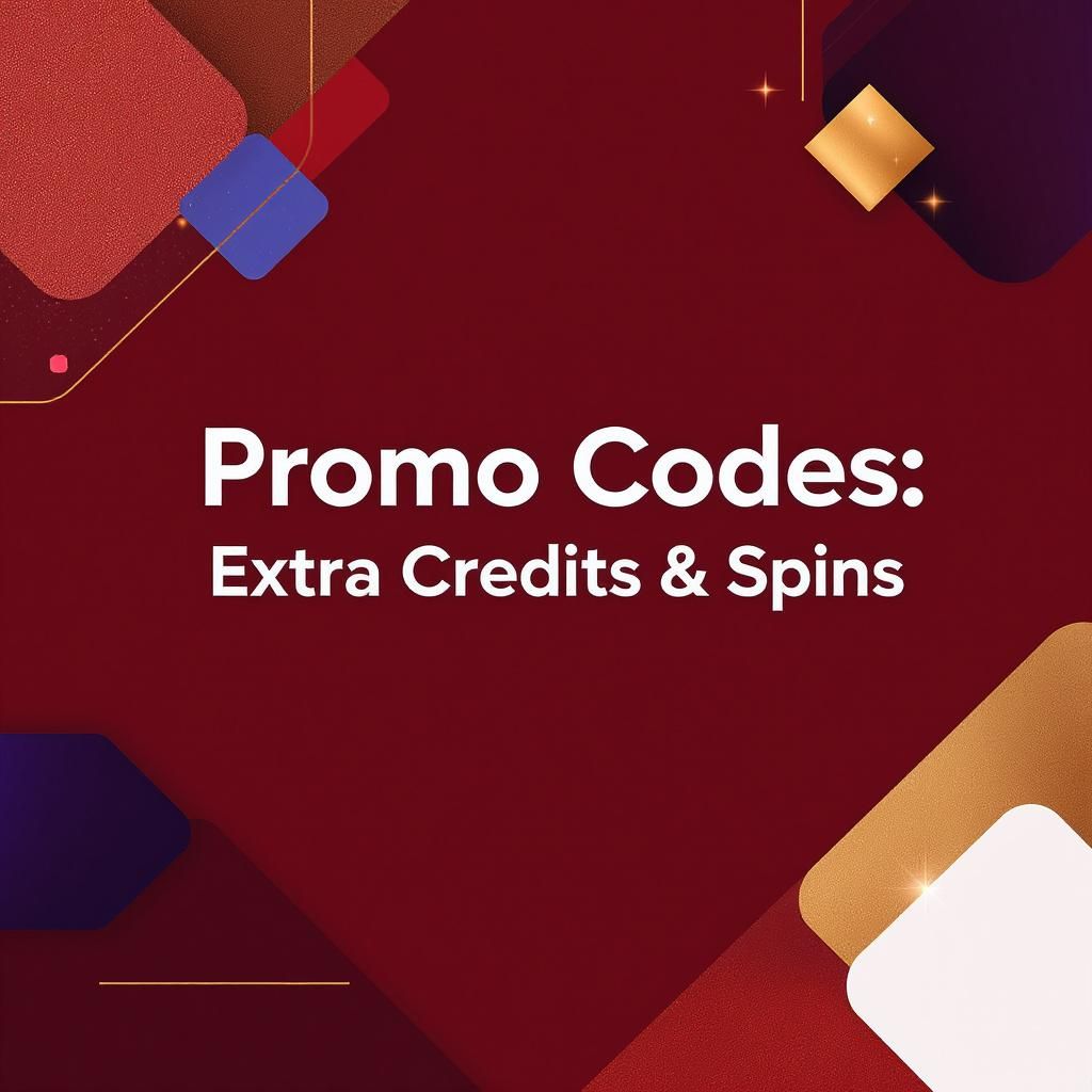 Promo Codes: Extra Credits & Spins